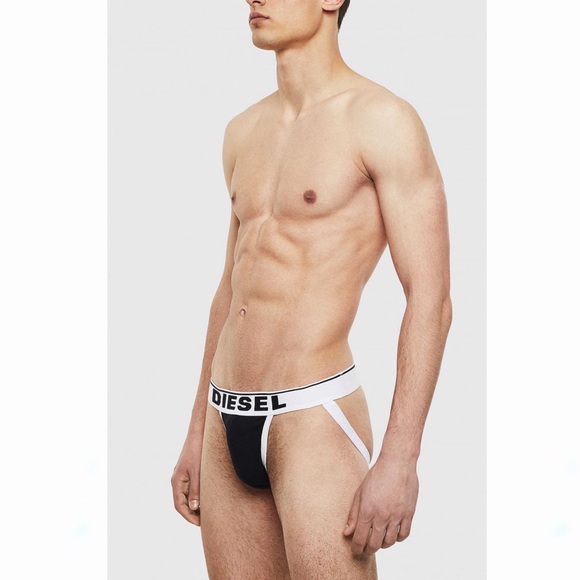 NWT Diesel Black and White Jockstrap - Size S - Picture 6 of 7
